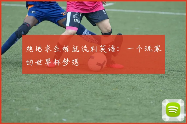绝地求生练就流利英语:一个玩家的世界杯梦想